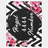 Couverture Polaire Numéro d'ange "4444" (Devant)