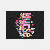 Couverture Polaire Nurse Easter Day Cute Coquette Stethoscope Nursing (Devant (Horizontal))