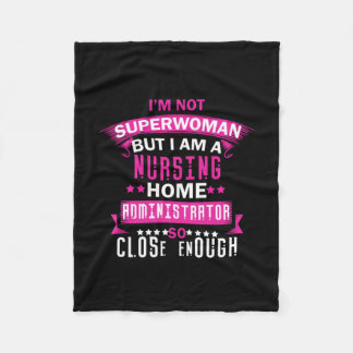 Couverture Polaire Nurse Gift | I Am Not Superwoman