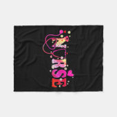 Couverture Polaire Nurse Valentines Day Valentine Scrub Top Femmes Sc (Devant (Horizontal))