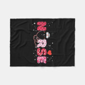 Couverture Polaire Nurse Valentines Day Valentine Scrub Top Femmes Sc (Devant (Horizontal))