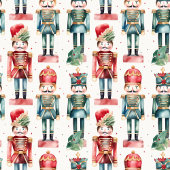 Couverture Polaire Nutcracker d'aquarelle mignonne cadeau de Noël