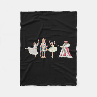 Couverture Polaire Nutcracker Noël Noël Noël Famille Correspondant Py