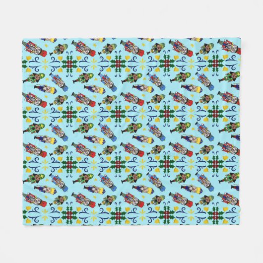 Couverture Polaire Nutcracker Pattern Blanket (Devant (Horizontal))
