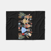 Couverture Polaire Nutcracker Squad Ballet Dance Matching Family Chri (Devant (Horizontal))