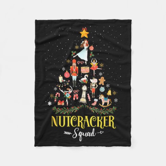 Couverture Polaire Nutcracker Squad In My Nutcracker Era Christmas Tr (Devant)