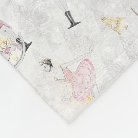 Couverture Polaire Nutcracker Suite Ballerina Fairy Soldat (Coin)