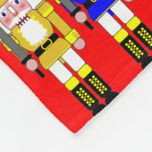 Couverture Polaire Nutcrackers de Noël (Coin)