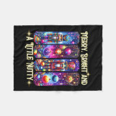 Couverture Polaire Nutcrackers Merry, Bright And A Little Nutty Funny (Devant (Horizontal))