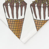 Couverture Polaire Nutty Buddy Vanilla Peanut Ice Cream Cone Foin (Coin)
