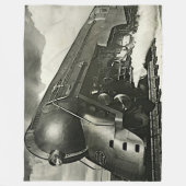 Couverture Polaire NYC 20e siècle Limited Moteur de train à vapeur gr (Devant)