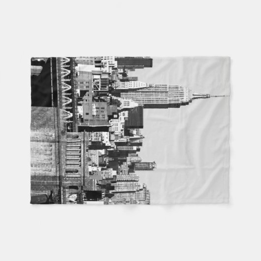 Couverture Polaire NYC Skyline II (Devant (Horizontal))