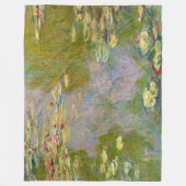 Couverture Polaire Nymphéas par Claude Monet (Devant)