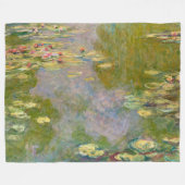 Couverture Polaire Nymphéas par Claude Monet (Devant (Horizontal))