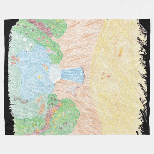 Couverture Polaire Oasis (Devant (Horizontal))