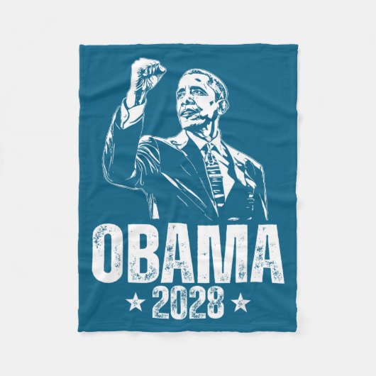 Couverture Polaire Obama 2028 Let's Fix This Obama 48th President (Devant)