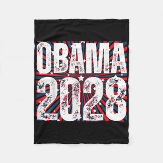 Couverture Polaire Obama pour le président 2028 Obama 2028 _4