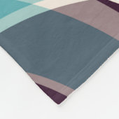 Couverture Polaire objets géométriques Abstraits graffiti grunge effe (Coin)