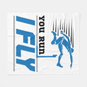 Couverture Polaire Obstacles Piste et Champ Vous Exécutez I Voler (Devant (Horizontal))