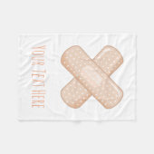 Couverture Polaire Obtenez bientôt Bandaid bon (le plâtre croisé par (Devant (Horizontal))