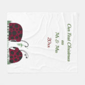 Couverture Polaire Obugs Et Mistletos Cutes (Devant (Horizontal))