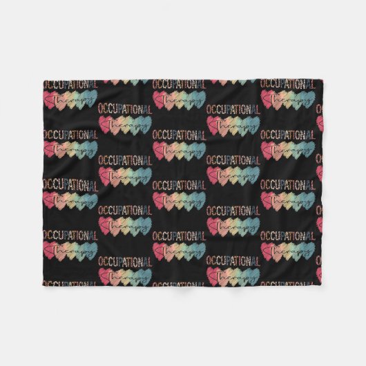 Couverture Polaire Occupational Therapy OT Therapist Inspire OT (Devant (Horizontal))