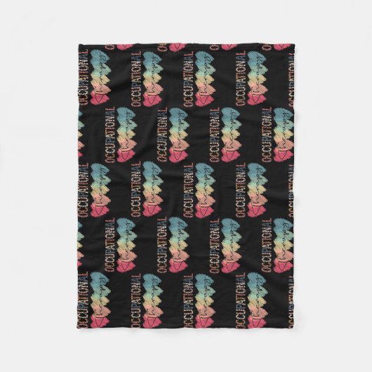 Couverture Polaire Occupational Therapy OT Therapist Inspire OT (Devant)