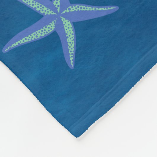 Couverture Polaire océan (Coin)