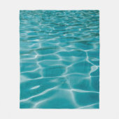 Couverture Polaire Océan bleu (Devant)