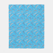 Couverture Polaire Océan Marine Animaux Dolphins Marlins (Devant)