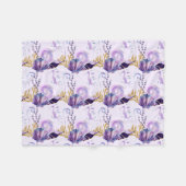 Couverture Polaire Océan Mer violette (Devant (Horizontal))