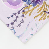 Couverture Polaire Océan Mer violette (Coin)
