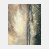 Couverture polaire Ocean Storm Waves (Devant)