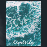 Couverture Polaire Ocean Waves Beach Tropical Name Gift For Her<br><div class="desc">Ocean Waves Beach Tropical Name Gift For Her Fleece Blanket</div>
