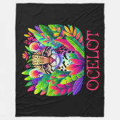 Couverture Polaire Ocelot coloré (Devant)