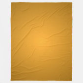 Couverture Polaire Ocre Doré Tons Chauds Gai (Devant)