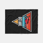 Couverture Polaire Octane Rocket Soccer Retro Sunset Distressed Graph (Devant (Horizontal))