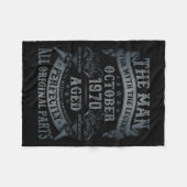 Couverture Polaire Octobre 1970 Cadeaux Anniversaires de 55 ans pour  (Devant (Horizontal))