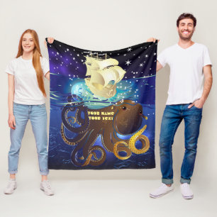 Couverture Polaire Octopus Huge et Caravella
