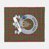 Couverture Polaire Octroi de l'insigne de clan Monymusk Tartan Plaid (Devant (Horizontal))