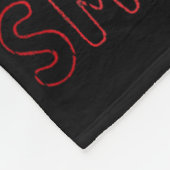 Couverture Polaire Odeur Pieds fille Ponytail Kick Karate Taekwondo K (Coin)