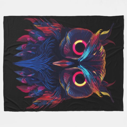 Couverture Polaire Oeil brillant (Devant (Horizontal))