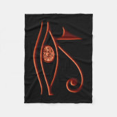 Couverture Polaire OEil de feu Horus Blanket en polaire (Devant)