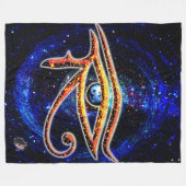 Couverture Polaire OEil de Horus (Devant (Horizontal))