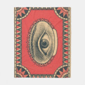 Couverture Polaire oeil de sagesse (Devant)