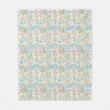 Œillet prépa grandmillennial floral rayure ondulée