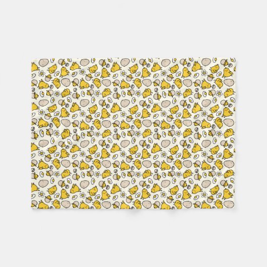Couverture Polaire Oeuf et poussin (Devant (Horizontal))