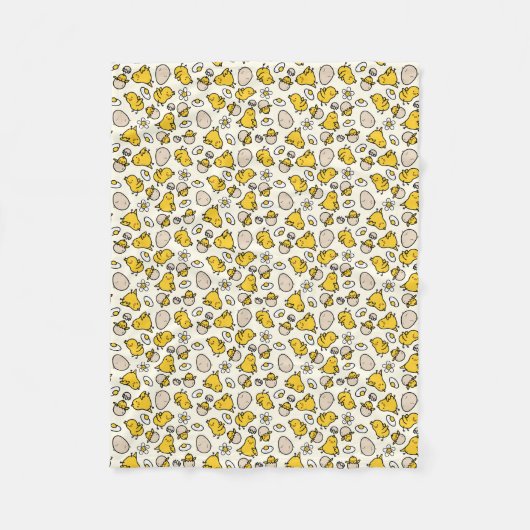 Couverture Polaire Oeuf et poussin (Devant)