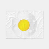 Couverture Polaire Oeuf frit (Devant (Horizontal))