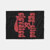 Couverture Polaire Oeuf Whimsical Cité Et Aléatoire Plaisanterie De P (Devant (Horizontal))